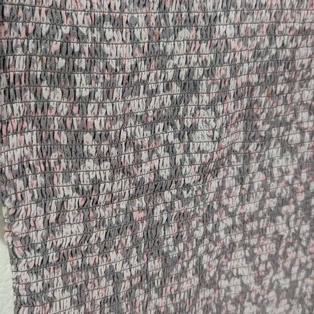 NWOT French Connection Erika Smocked Dropped Waist Mini Dress - Picture 4 of 10